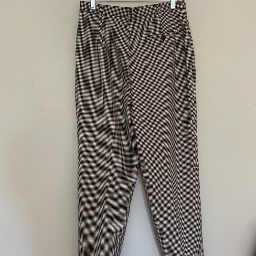❌SOLD❌ Lauren by Ralph Lauren Wool Gingham Pants - Picture 4 of 4